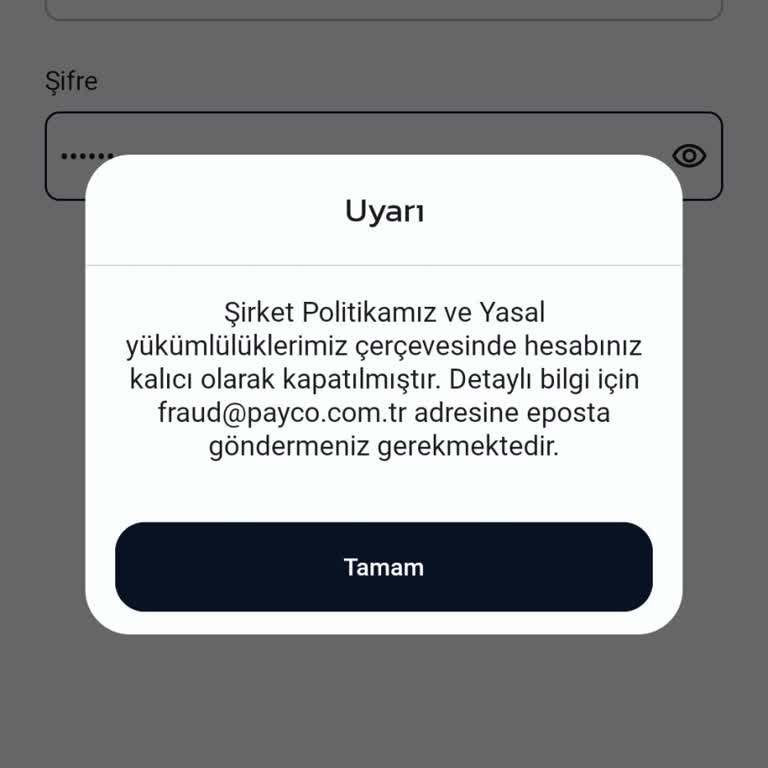 Hesabım Aniden Kapatıldı, Paramı Alamıyorum