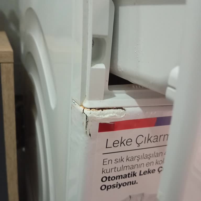 Bosch Çamaşır Makinesi Deterjan Haznesi Paslandı, Çözüm Bekliyorum