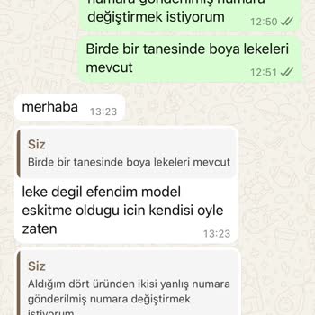 Yanlış Gönderilen Ayakkabılarımın Değişimi Yapılmıyor, Mağdur Edildim