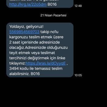 Aras Kargo Emniyet Şubesi Teslimat Sorunları Ve İlgisiz Yaklaşım