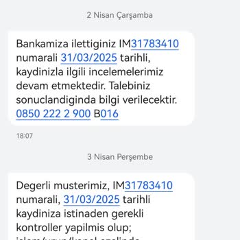 6 Aydır Blokeli Hesap Ve Çözülmeyen Müşteri Hizmetleri Sorunu