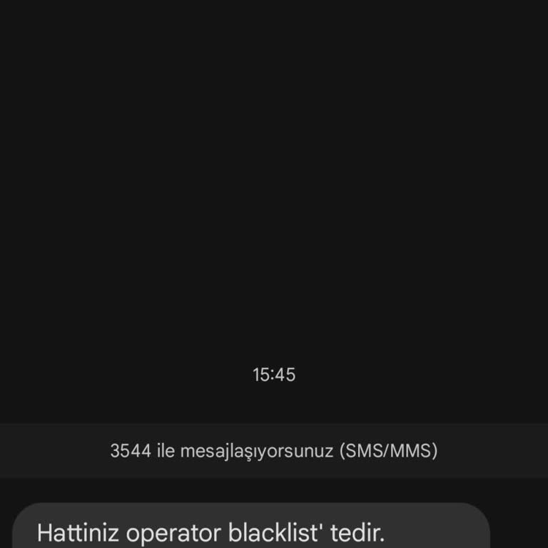 Vodafone'dan Gelen Anlaşılmaz Mesaj Ve Yetersiz Müşteri Hizmeti