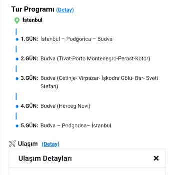 Tur Programında Uçuş Saatleri Değiştirildi, Tatil Süremiz Kısaldı!