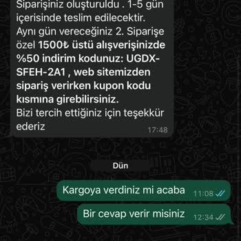 Sipariş Sonrası İletişimsizlik Ve Güvensizlik