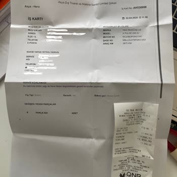 Hero Motor'dan Söz Verilen Hediyeler Ve Servis Mağduriyeti