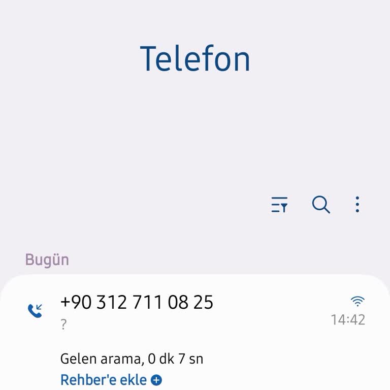 Bilinmeyen Numara Tarafından İzinsiz Aranma Ve Güvenlik Endişesi