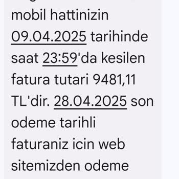 Faturalı Hattıma Yüksek Ücret Yansıtıldı, Mağdur Edildim