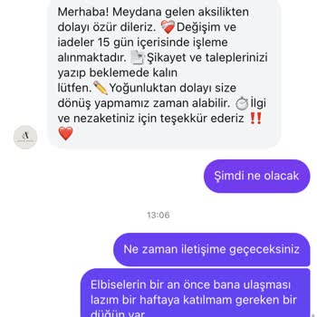 Yanlış Ürünler Gönderildi İade Ve İletişimde Sorun Yaşadım