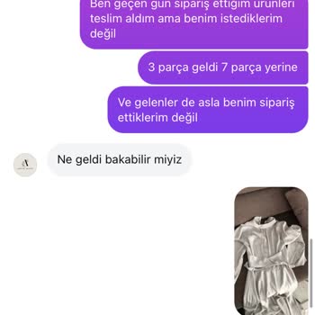 Yanlış Ürünler Gönderildi İade Ve İletişimde Sorun Yaşadım