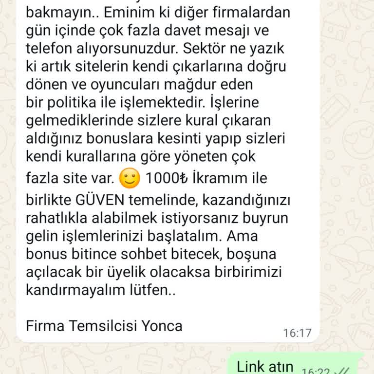 Bonus Verilmedi Hesabım Kapatılmadı Ve Hakarete Uğradım