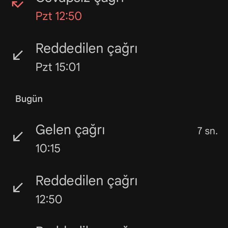 Sürekli Arayan Ve İletişim Kurmayan Numara Nedeniyle Tedirginlik Yaşıyorum