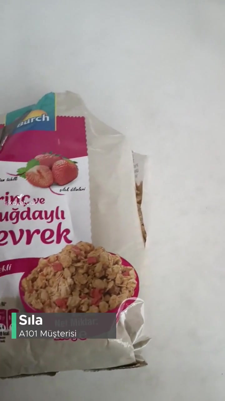 A101-Burch Pirinç Ve Buğdaylı Gevrek Ürünü videonun kapak resmi