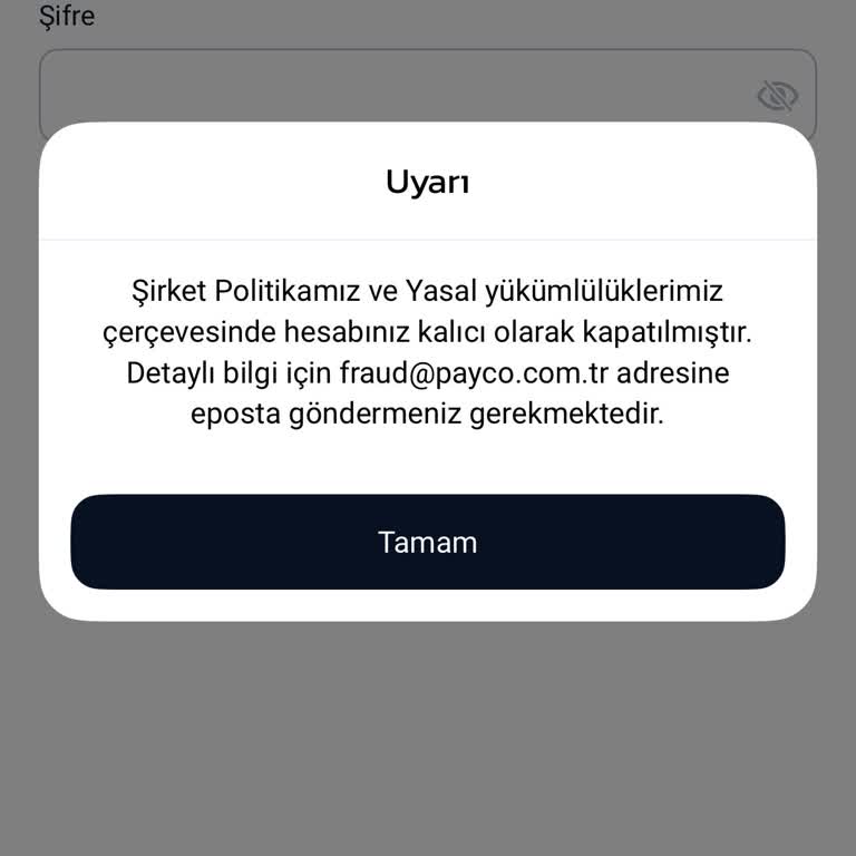 Hesabım Kapatıldı, Bakiyem İade Edilmiyor Ve Müşteri Hizmetleri İlgisiz