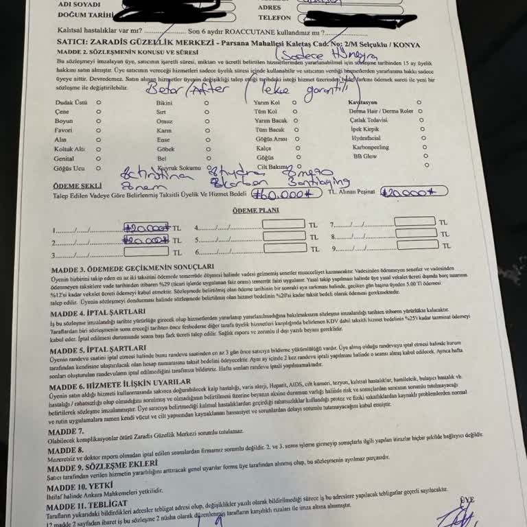 Hizmet Kalitesizliği Ve Sözleşmeye Uygun Olmayan Uygulamalar