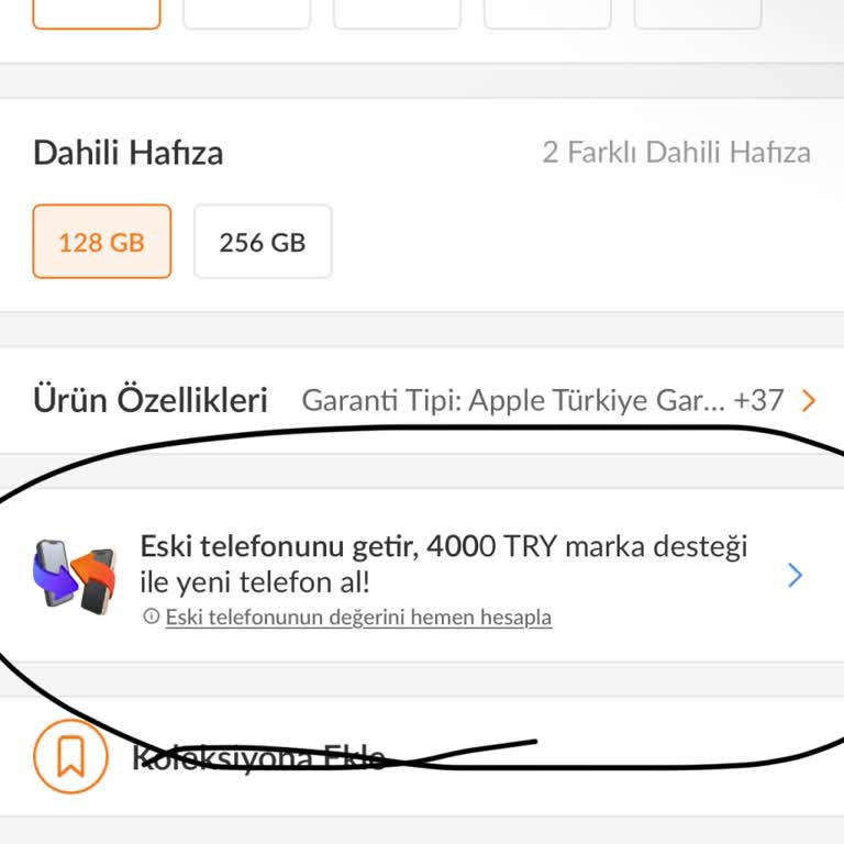 Trendyol Ve Easy Cep Eski Telefon Satış Kampanyasında Destek Ve Teklif Sorunu