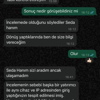 Hesabımdaki Paraya Erişim Engellendi
