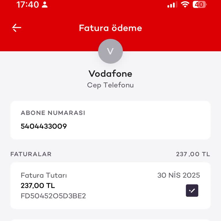 Fatura Tutarı Farkı Ve Ekstra Ücret Endişesi