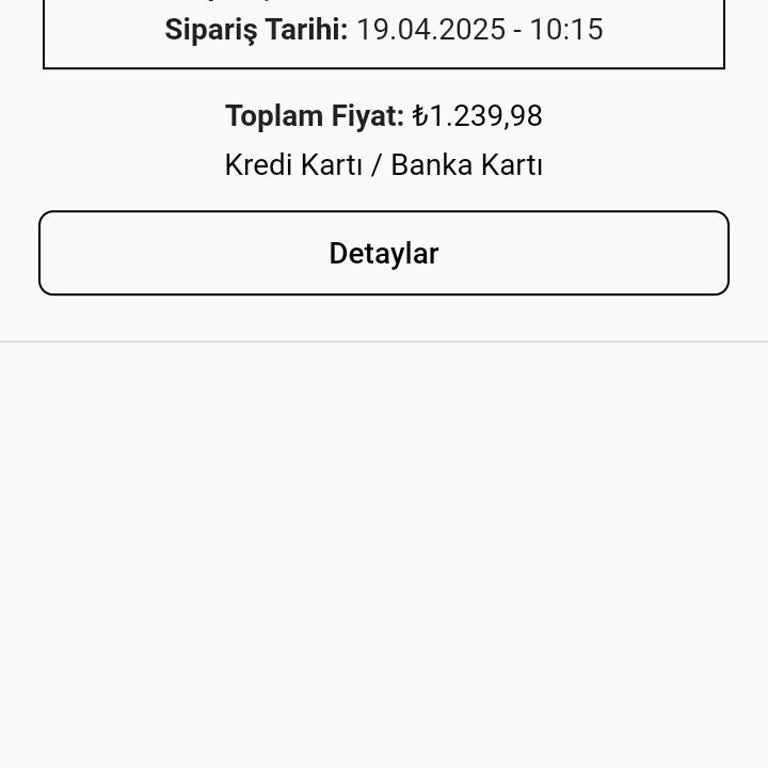 Siparişim Kargoya Verilmedi, Para İadesi Yapılmıyor