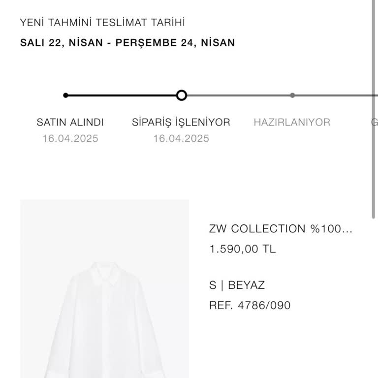 Zara’dan Beklenmeyen Yavaşlık: Siparişim Hâlâ Hazırlanmıyor, Çözüm Sunulmuyor