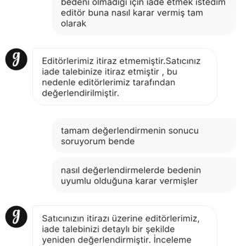 Gardrops'ta Beden Uyumsuzluğu Ve İade Sürecinde Hayal Kırıklığı