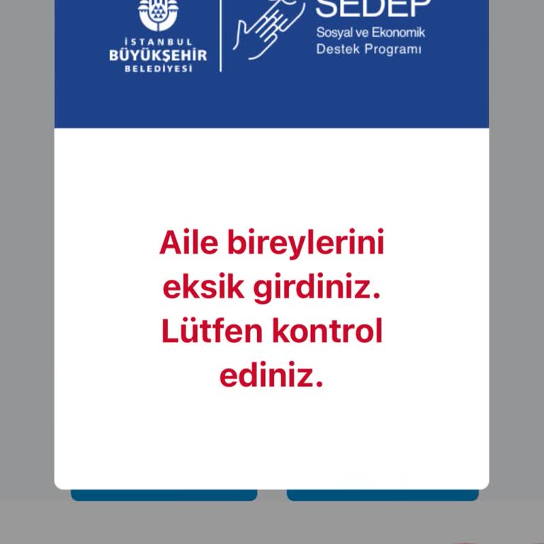 Başvuru Formunda Sürekli Hata Alıyorum