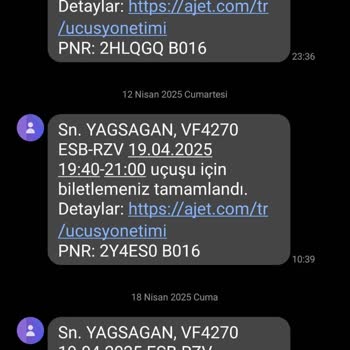 Ajet Uçuş İptali Sonrası Geri Ödeme Yapılmıyor, Müşteri Mağdur Ediliyor