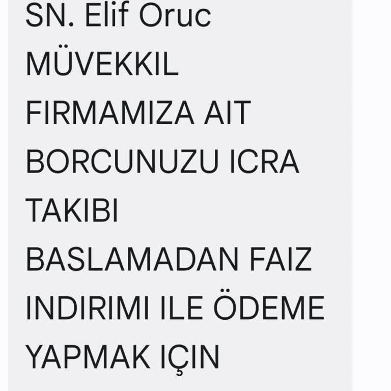 Hiçbir İlişkim Olmayan Borç İçin İzinsiz İcra Tehdidi Ve Kişisel Veri İhlali