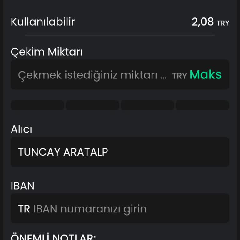 Bitay Coin'de Para Çekimim Gerçekleşmedi, Destek Yanıt Vermiyor