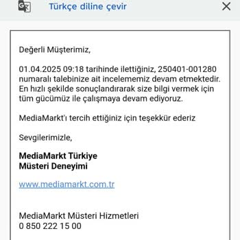 İptal Edilen Siparişin İadesinde Yaşanan Sorun Ve Haksız Hasar İddiası