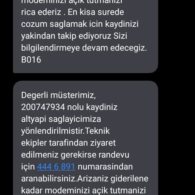 Adres Değişikliği Sonrası İnternet Sorunu Çözülmüyor, Destek Alamıyoruz