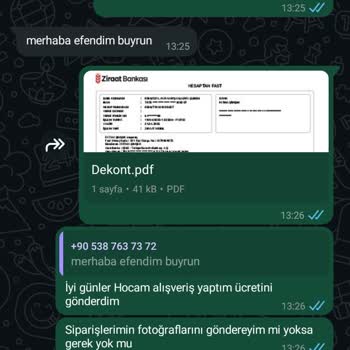 Ödeme Sonrası İletişim Kesildi, Siparişim Gönderilmedi