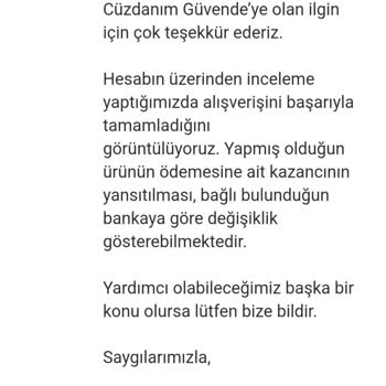 Letgo Cüzdanım Güvende Uygulamasında Para Transferi Gecikmesi Ve Müşteri Hizmetlerine Ulaşılamaması