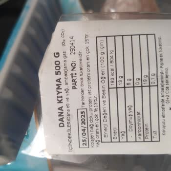 Aldığım Kıyma Pişmiyor Ve Döner Tadı Yok