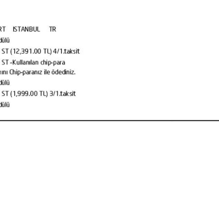 Haksız Kart Aidatı Kesintisinin İadesini Talep Ediyorum