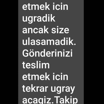 Kuryenet Teslimatında Yaşanan Mağduriyet Ve Bilgilendirme Sorunu