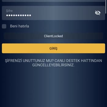 Üyelik Sonrası Hesabım Aniden Kitlendi, Destek Yanıt Vermiyor
