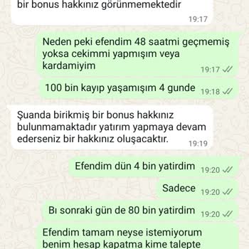 Yatırdığım Paraya Rağmen Bonuslarım Silindi Hesabım Kapatıldı
