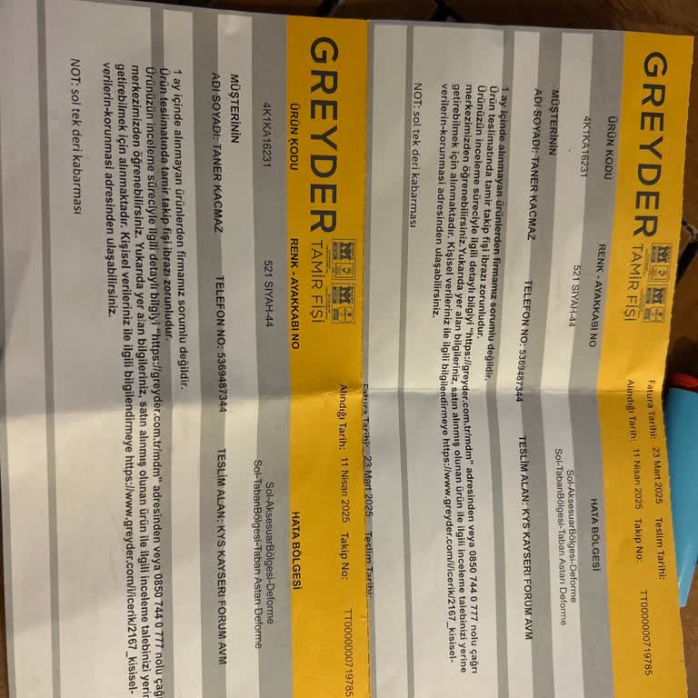 Greyder'den Aldığım Ayakkabıda Kısa Sürede Deri Kabarması Ve Garanti Sorunu