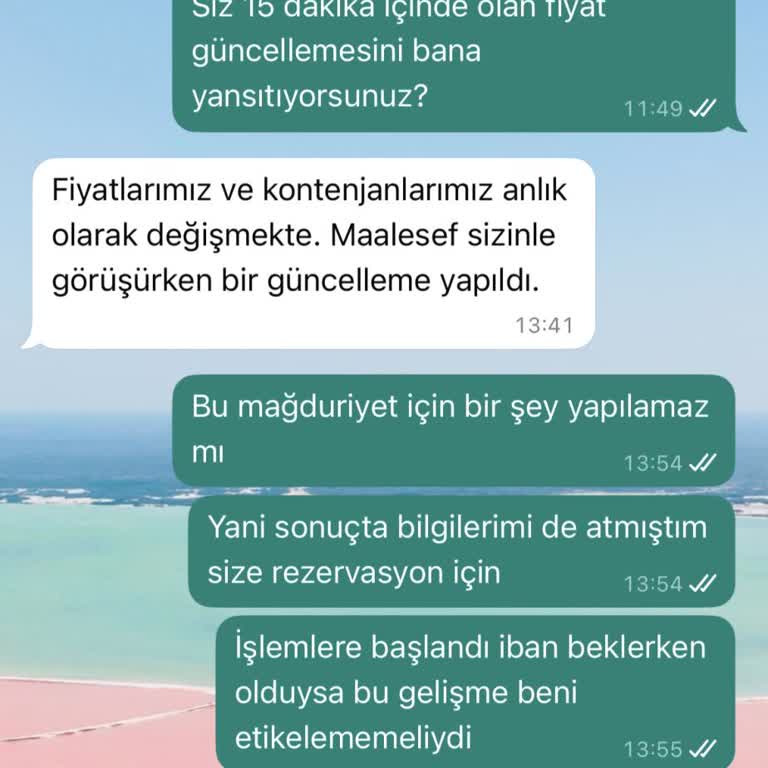 Tur Ücreti Sonradan Artırıldı, İletişim Kurulmadı