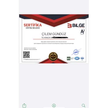 Eğitim Almadan Sahte Sertifika Ve Yasal İşlem Tehdidi