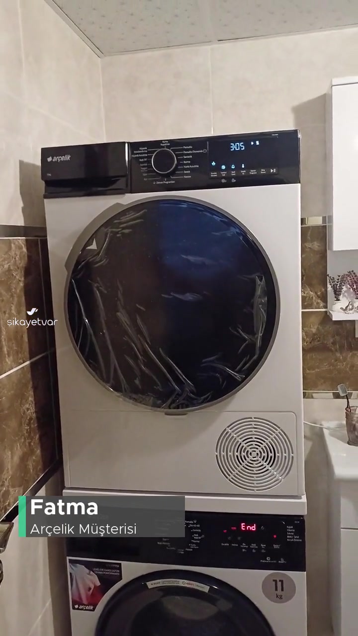 Arçelik Kurutma Makinesi Aşırı Sesli videonun kapak resmi