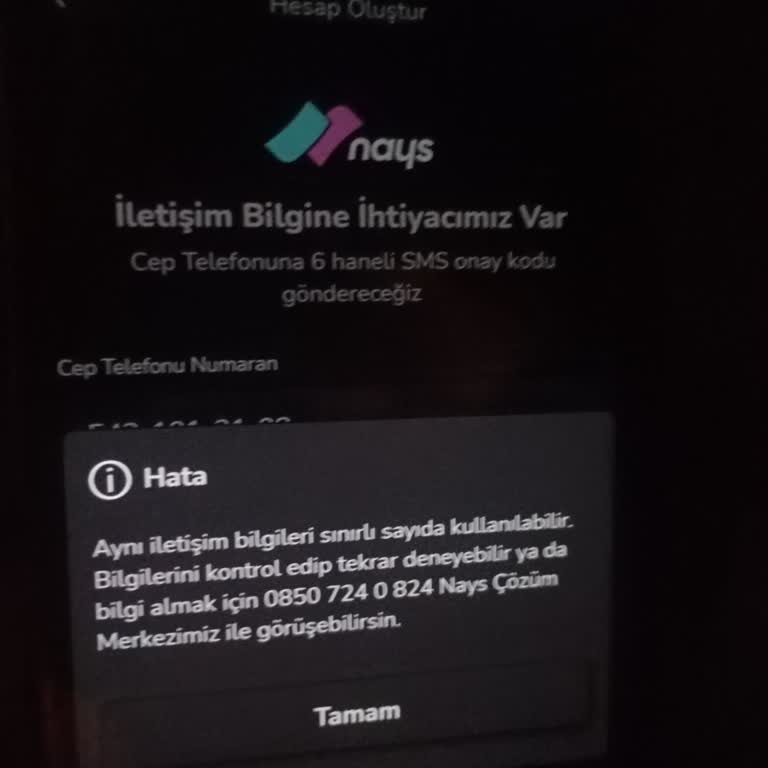 Nays Hesabıma Erişemiyorum Müşteri Hizmetlerinden Çözüm Alamadım