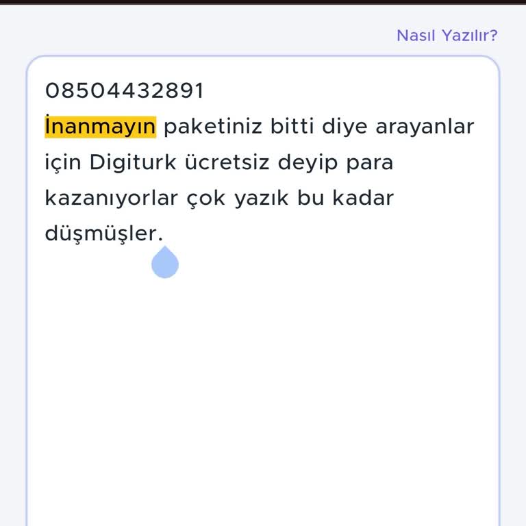 Sahte Aramalar Ve Haksız Cayma Bedeli Şikayeti