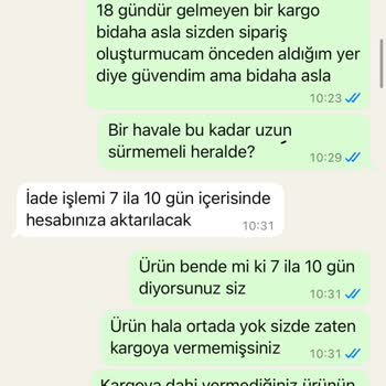 İade Yapılmıyor Müşteriyle Dalga Geçiliyor