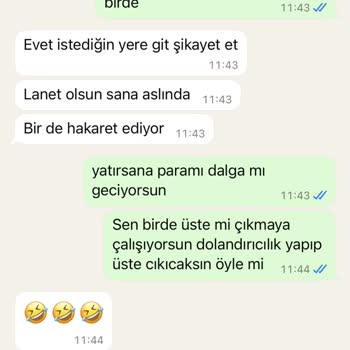 İade Yapılmıyor Müşteriyle Dalga Geçiliyor