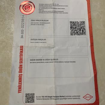 Yenilenmiş İphone 13'te Orijinal Olmayan Batarya Sorunu