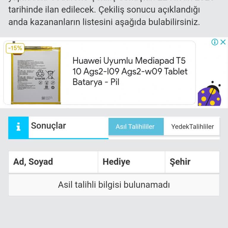 Vodafone 2025 Büyük Mart Çekiliş Sonuçlarına Ulaşılamıyor