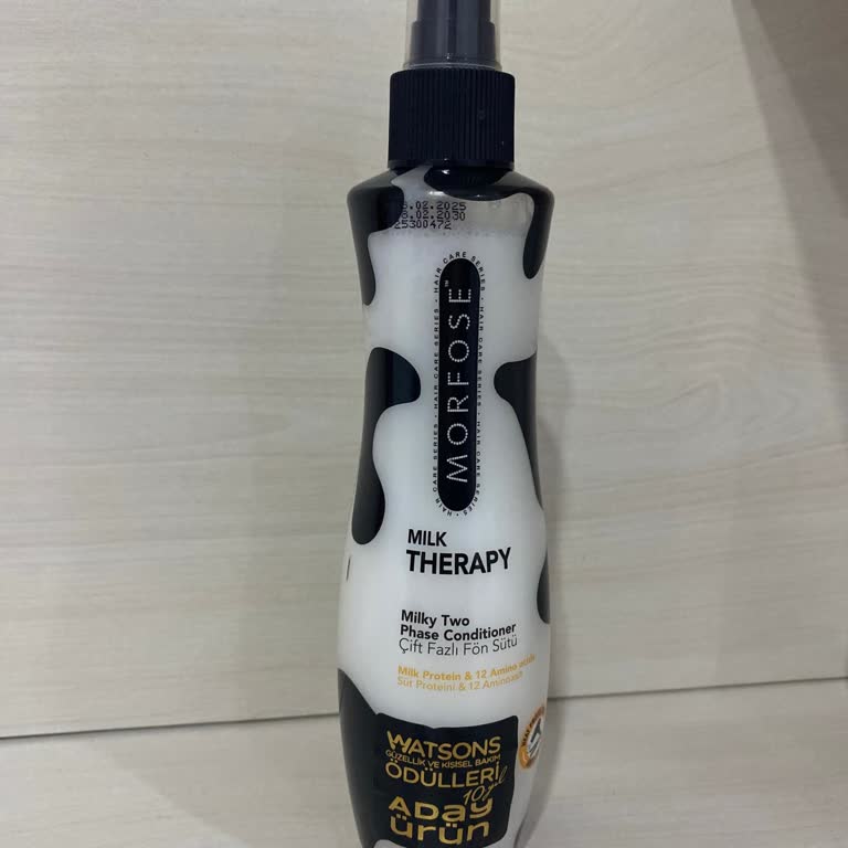 Morfose Milk Therapy Fön Suyunun Koku Değişikliği Hayal Kırıklığı Yarattı