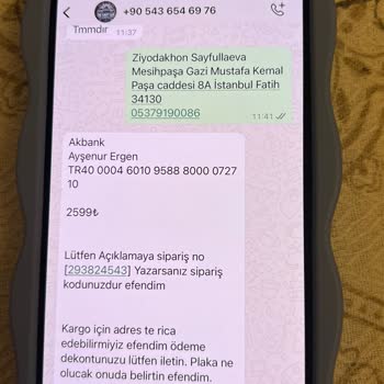 Sipariş Numarası Bahanesiyle Tekrar Ödeme İsteyenlere Karşı Mücadelem