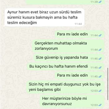Siparişim Teslim Edilmedi, Mağdur Edildim